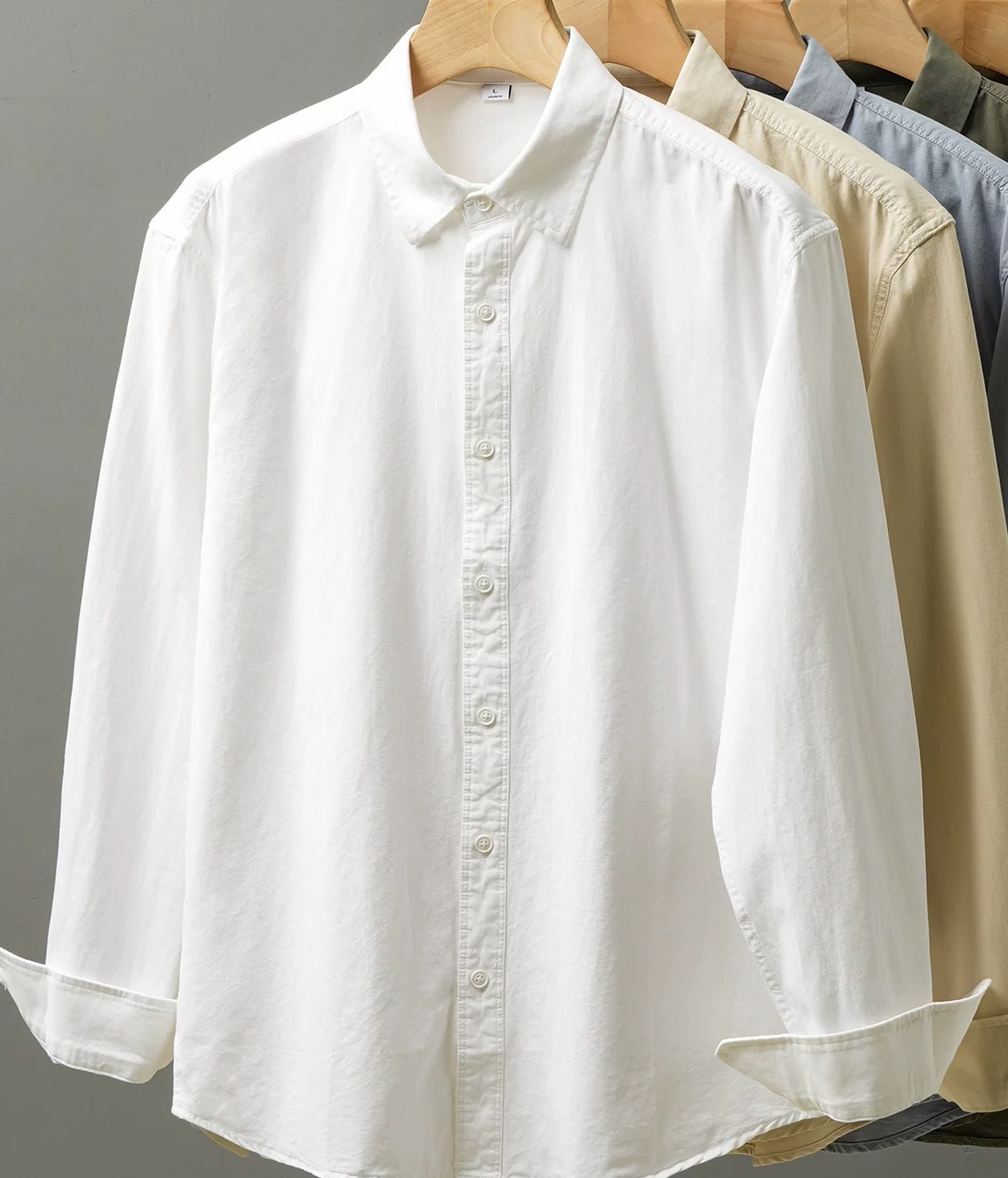 Camisa de algodón para hombre